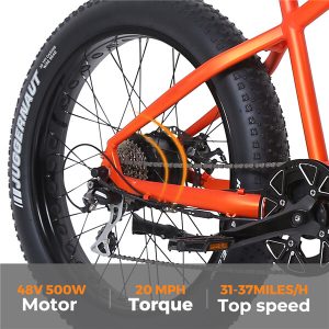 KK3006 Electric Mountain Bike Motor