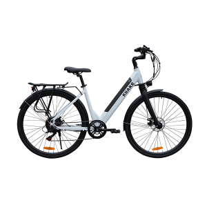 KK9053 White Electric City Bike